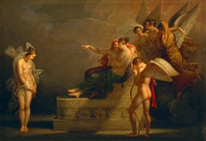 Legenda de Cupido e Psique, de Angelica Kauffmann (1741-1807)