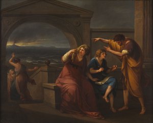 Plinio, o Jovem, e a sua mãe em Miseno, 79 d.C.