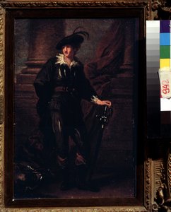 Retrato de John Baker-Holroyd (Baker Holroyd), comte de Sheffield (1735-1821). Peinture d