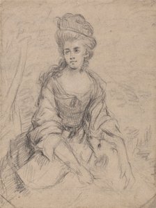 Retrato de uma Senhora de Angelica Kauffmann