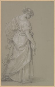 Estudo de uma Mulher em Pé de Angelica Kauffmann
