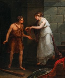 Teseu e Ariadne.