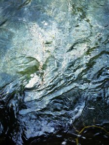 Ondas fluidas na água de Angelo Cerantola