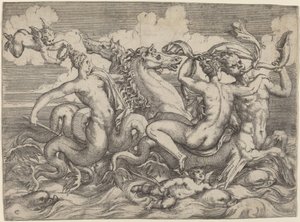 Sereias, Náiades e Tritões de Angelo Falconetto