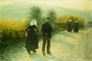 No domingo de 1890 de Angelo Morbelli