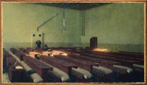Natal no Pio Albergo Trivulzio de Angelo Morbelli (1854-1919)