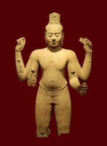 Bodhisattva Lokesvara - Khmer-Kunst de Angkor Thom