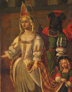 Ecrã frente e verso quatro vezes, c.1700