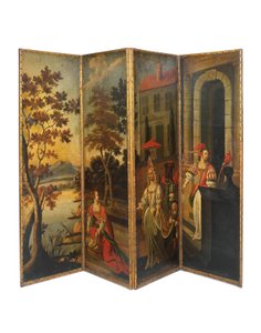 Ecrã frente e verso quatro vezes, c.1700