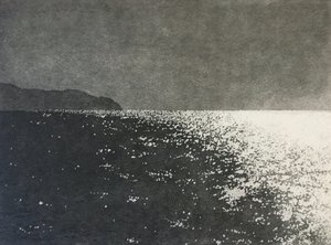Luz dançante, 2021 (aquatint sobre papel)