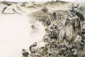 Alexandre, o Grande, invade a Índia de Angus McBride