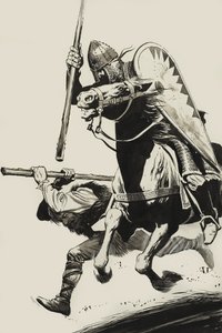 Perseguido por um normando de Angus McBride
