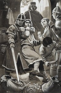 Forjadores (guache sobre papel) de Angus McBride