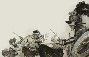 Lutas de gladiadores de Angus McBride