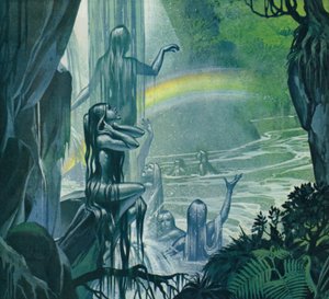 Ninfas (litografia a cores) de Angus McBride