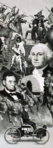 Montagem de The Making of America de Angus McBride