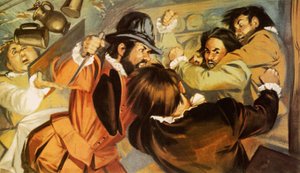 O assassinato do poeta Christopher Marlowe de Angus McBride
