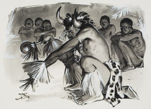 Feiticeiro (guache sobre papel) de Angus McBride