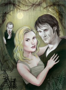 True Blood, 2009 (acrílico sobre placa de ilustração)