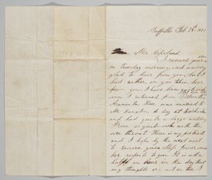 Carta para John Copeland de sua esposa Ann, 18 de fevereiro de 1861. de Ann Hurst Copeland