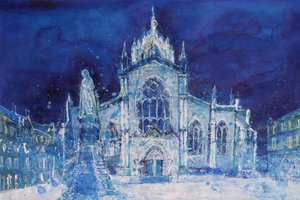 São Giles à noite de Ann Oram