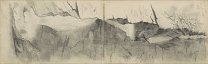 Cachoeira no vale de Dala perto de Leukerbad de Anna Catharina Maria van Eeghen (possibly)