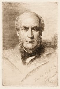 Sem título (retrato de um homem) de Anna Lea Merritt