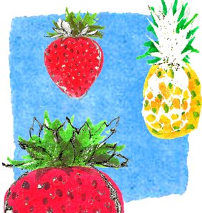 Frutas de verão de Anna Platts