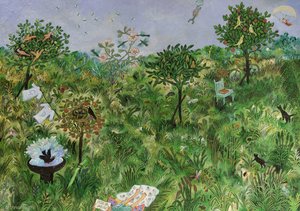 Um lugar feliz para george  dean  phoebe, 2021 (pintura) de Anna Pugh