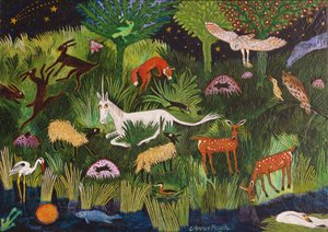Vida Nocturna, 2018 (acrílico) de Anna Pugh