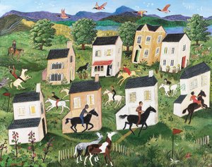 Sétimo Céu, 2013 (acrílico) de Anna Pugh