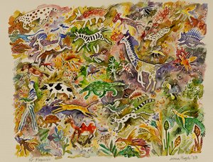 São Francisco, 2023 (aguarela) de Anna Pugh