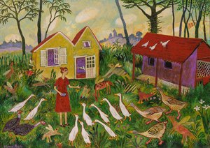 Depois foram três, 2021 (pintura) de Anna Pugh