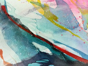 Cores vivas e fluidas