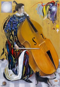 Meditações hebraicas, 2005 (óleo sobre linho belga) de Annael Anelia Pavlova
