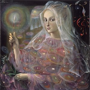 Sagitário, 2007 (óleo sobre linho belga) de Annael Anelia Pavlova