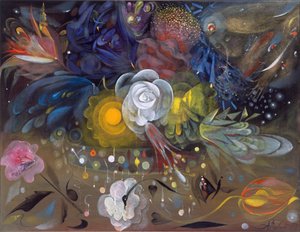 As flores da pequena Ida, 2008 (óleo sobre linho belga)