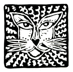 Horóscopo (Leão), 2017 (impressão em linho) de Annalisa Morrocco