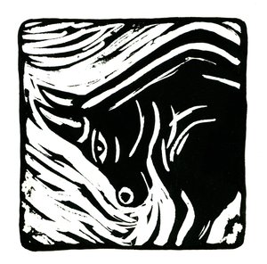 Horóscopo (Touro), 2017 (impressão em linho) de Annalisa Morrocco