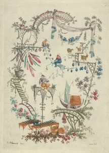 Chinoiserie de New Suite of Chinese Arabesque Notebooks, 1790-99.
