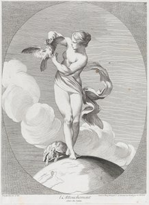 Toque, 1730-65. Criadores: Caylus, Anne-Claude-Philippe de, Etienne Fessard. de Anne Claude Philippe de Caylus, Etienne Fessard