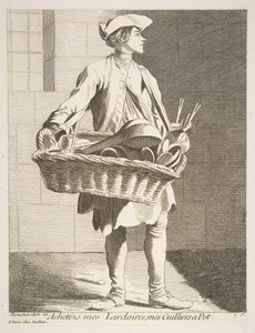 Vendedor de panelas, 1746.