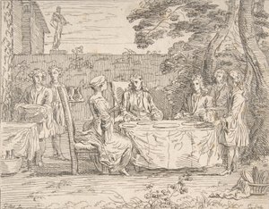 Refeição Distinta, ca.1725-1765.