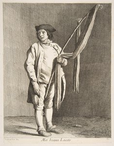 Vendedor de rendas, 1738.