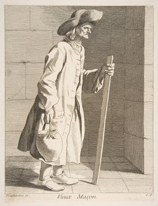Velho pedreiro, 1737.
