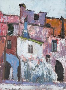Mediterranean Village (petróleo a bordo)