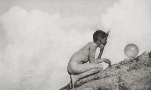 O Globo Maravilhoso (fotogravura) de Anne W. Brigman