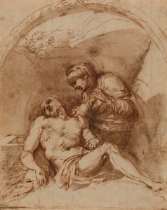 Carracci - r Pietà, RCIN 902169 de Annibale Carracci