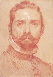 Retrato masculino de Annibale Carracci