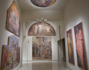 Pinturas murais da Capela de Herrera de Annibale Carracci